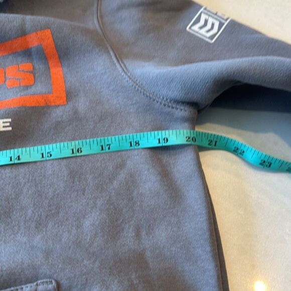 MTN - OPS Gray Hoodie for Men size small fabric is high quality. Electrolytes. - Picture 5 of 7